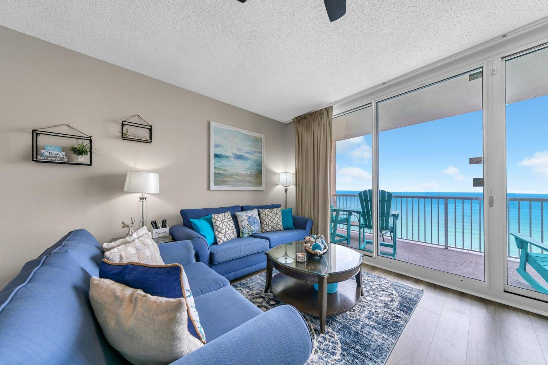 Stunning Ocean & Sunset Views, Direct Beach Access With 2 King Bedrooms At Panama City Beach, Fl Exterior photo